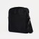 Male bag over the shoulder, Textura, artificial leather, black color