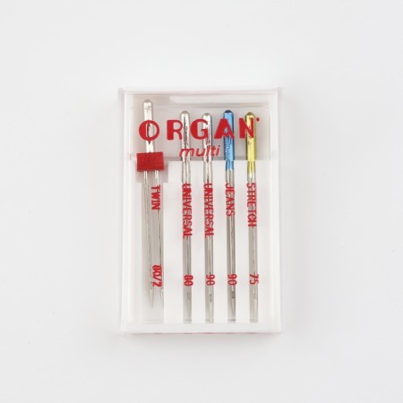 Needles for household sewing machines, multi, No. 75-90, 5 pcs-3