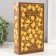 Safe Brush Tree leatherette "Dream on Summer Night William Shakespeare" Lemons embossing 21x13x5 cm