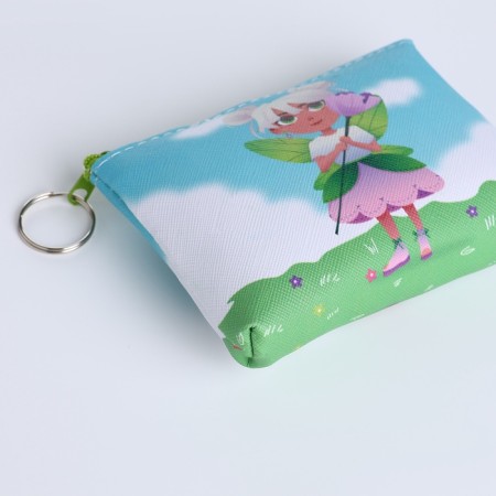 Monetnik's wallet with a zipper, color mix-3