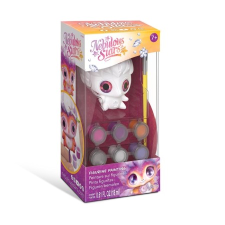 Set for creativity in coloring and decorating the gypsum figure Nebulous Stars Paloma