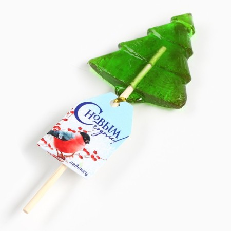New Year! Lollipop on the stick "Snegier", 25 g-1