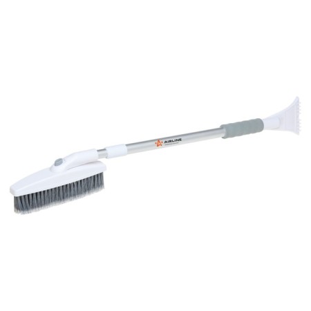 Brush with soft fluid bristles Airline AB-R-06R, telescopic handle, 113 cm