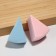 Makeup sponge, set - 8 pcs, 3.5 × 3 cm, multi -colored