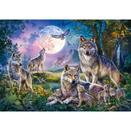 Puzzle "Wolf Pack", 1,500 elements-1