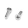 Screw, secret, galvanized, din965, m4x16 mm, 2000