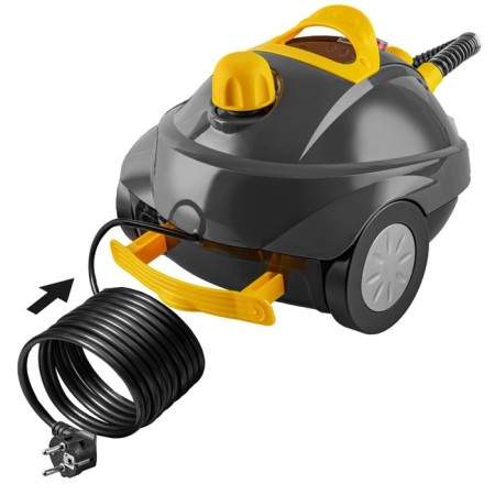 Endever Odyssey Q-808, floor, 1500 watts, 85 g/min, 0.7 l, dark gray-5