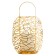Nightlight "lantern" LED from batteries 2HAAA gold 16x16x20 cm Risalux