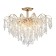 Ceiling lamp 8x60W E14, size 60x60x48 cm