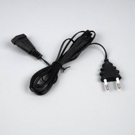 Extension cord for indoor garlands, 3 m, dark thread, UMS-Vilka