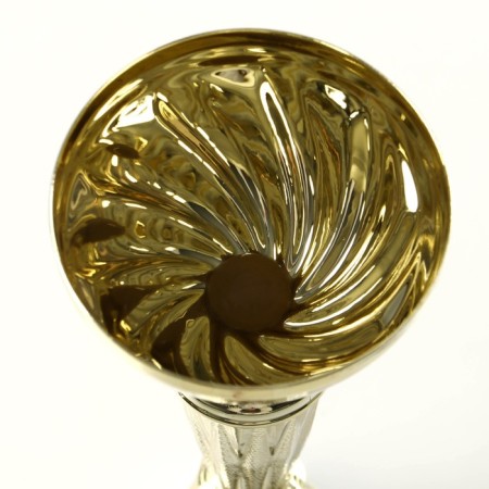 Cup 151C, award figure, gold, stand stone, 22 x 7 x 5 cm.-6