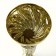 Cup 151C, award figure, gold, stand stone, 22 x 7 x 5 cm.