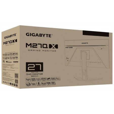 GIGABYTE 27 M27Q X Black IPS LED 0.5MS 16: 9 HDMI M/ M Malmaker HAS 350CD 178g/ 107043-6