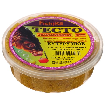 The dough is finished fish.ka corn, 150 ml-2