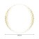 Golden dust tablecloth, round, Saten, d = 150 cm