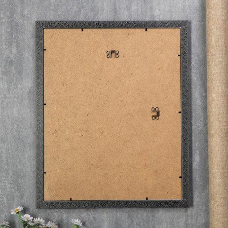 Photo frame Plastic "Mira" 40x50 cm walnut (plastic screen)-4