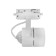 Luazon Lighting track lamp under the GU10 lamp, round, white case