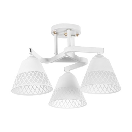 Ronan chandelier 3he27 40w is white 48x48x28 cm