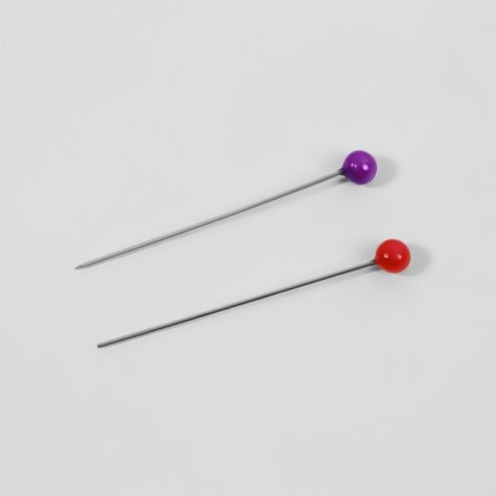 Portnovskiy pins "Chamomile", 38 mm, 40 pcs, color mix-1