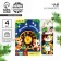 Tea in the bags of "magic moments" in the postcard, 4 pcs. X 1.8 g.