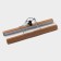 Shoulders - clamp for trousers and foam skirts, 25 × 16.5 cm, color light wood