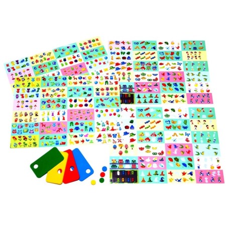 Board game "Cotton-Boat №1. By color "-2