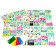 Board game "Cotton-Boat №1. By color "