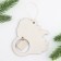 Suspension on the Christmas tree "For happiness", 8.9 x 9.1 cm