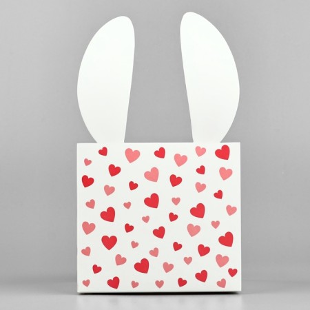 Boxes for mini bouquets "Bunny", 12 × 20 × 10 cm-3