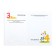 100 stickers set "for young geniuses", 3 pcs. 12 p.