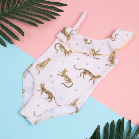 Children's swimsuit KAFTAN "Tigers", height 122-128 cm-5