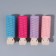 Bigudi for a basal volume, with a clamp, 3.3 × 3.5 × 10.5 cm, color mix
