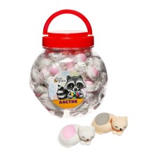 Eraser Figure kitten prefabricated (barcode on a piece)