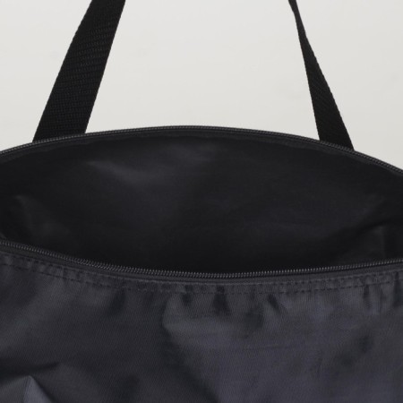 Sports bag Baggage with a zipper, black color-6