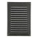 Ventilation grate Zein Lux RM2030SR, 200 x 300 mm, with a grid, metal, silver
