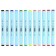 A set of art markers 12 colors Lorex "Simple Base", bilateral, tip: bullet (2.0 mm) and beveled (6.0 mm), alcohol