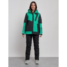 Ski suit, size 46, green color