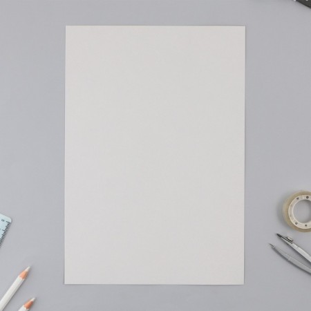 White cardboard A4, 8 sheets unilateral unilateral “September 1: Funny animals” 200 g/m2-1