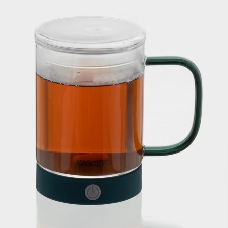 Mug - glass “slot”, 400 ml, 11.5 × 8 × 12.2 cm-5