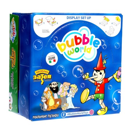 Pinocchio soap bubbles, 60 ml-2