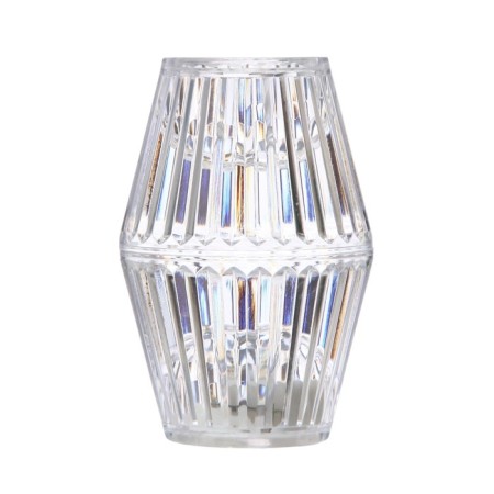 Night "Crystal" LED from 3xlr1130 batteries is transparent 6x6x10 cm Risalux-8