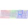 Keyboard Defender Dark White GK-172, Game, Wending, Lighting, 104 Key, USB, White