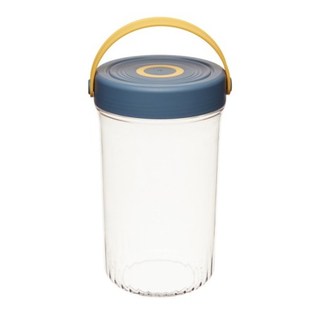 Lunch-Box, 1.46 l, 3 sections, retains heat 3 hours, 12.5 x 29.5 cm, dark turquoise-2