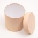 Set of round boxes 5 in 1 "paints", cream, 25 x 25 x 25 - 19 x 19 x 19 cm