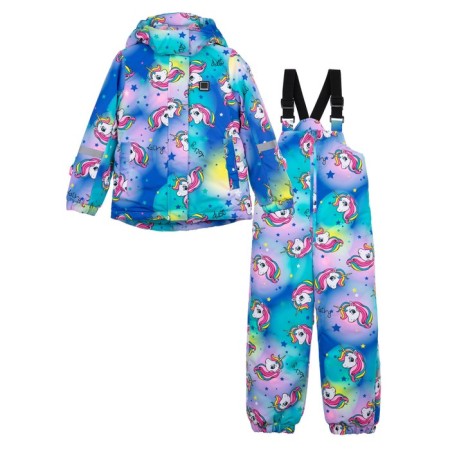 Winter kit for the girl PlayTode: jacket and semi -combineson, height 104 cm-9