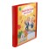 A4 Portfolio folder, calligrata "gymnasium", plastic, on 4 rings, for a student, without liners