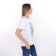Women's T -shirt "Dragon", white color/Black print, size 52