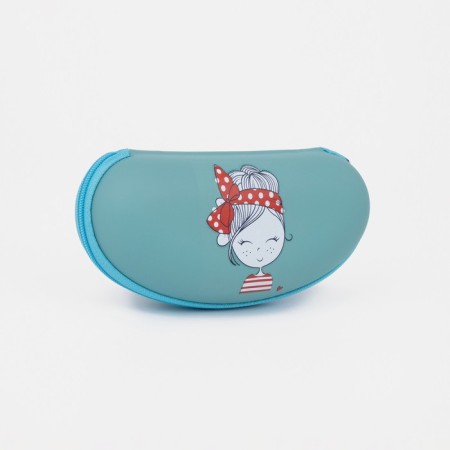 Lightning glass case, length 15.2 cm, color mix-1