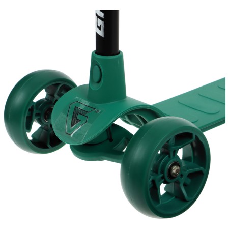 Baby scooter Graffiti Baby 24, Pu Pu 120/10 mm, green color-2