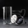 Teapot of a tender jacket - press "Loft", 1 l, black color